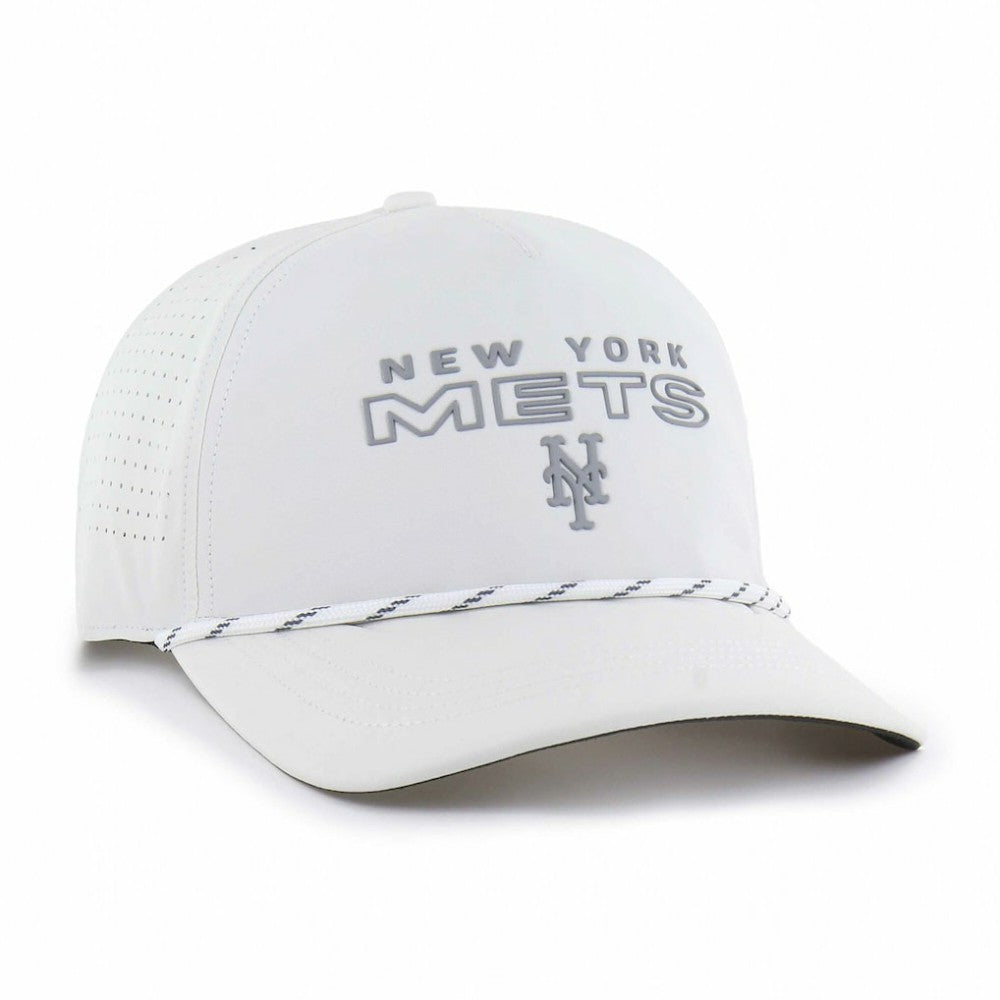 New York Mets '47 Forward Vault Hitch Adjustable Hat - White Hats
