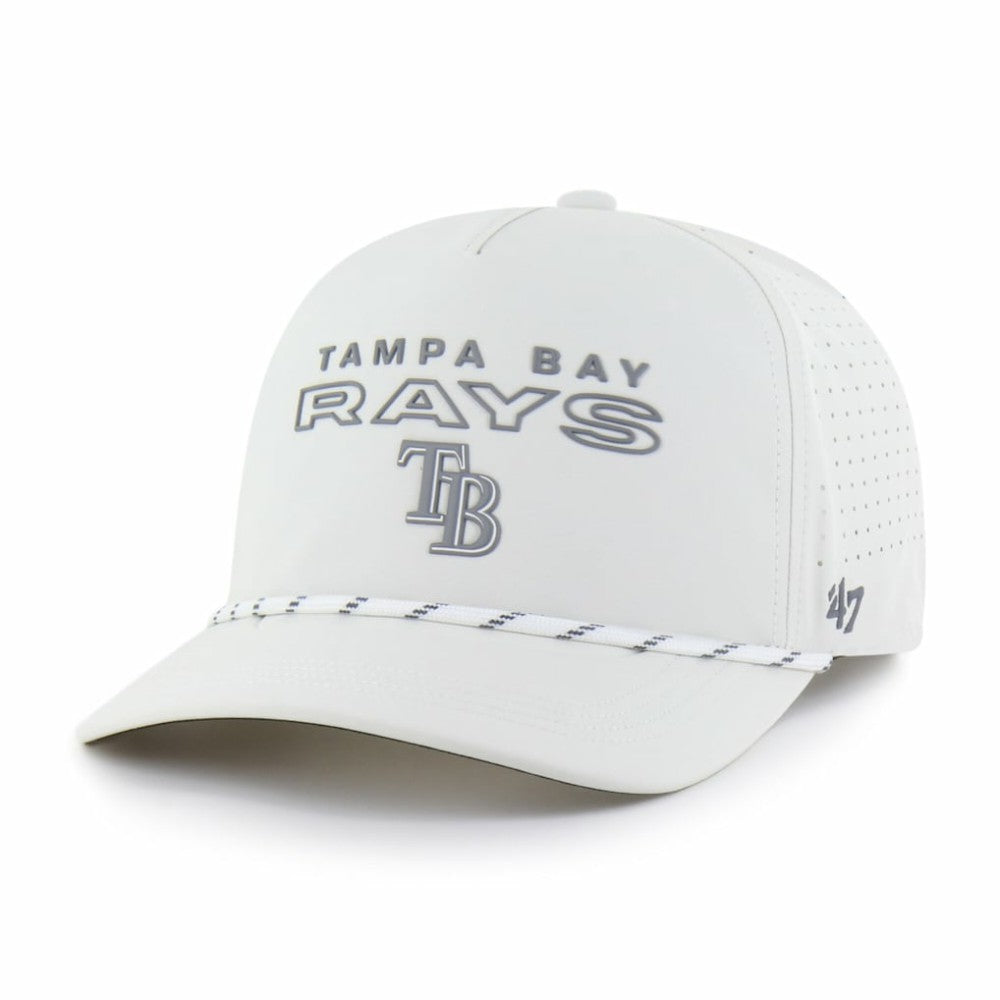 Tampa Bay Rays '47 Forward Vault Hitch Adjustable Hat - White Hats