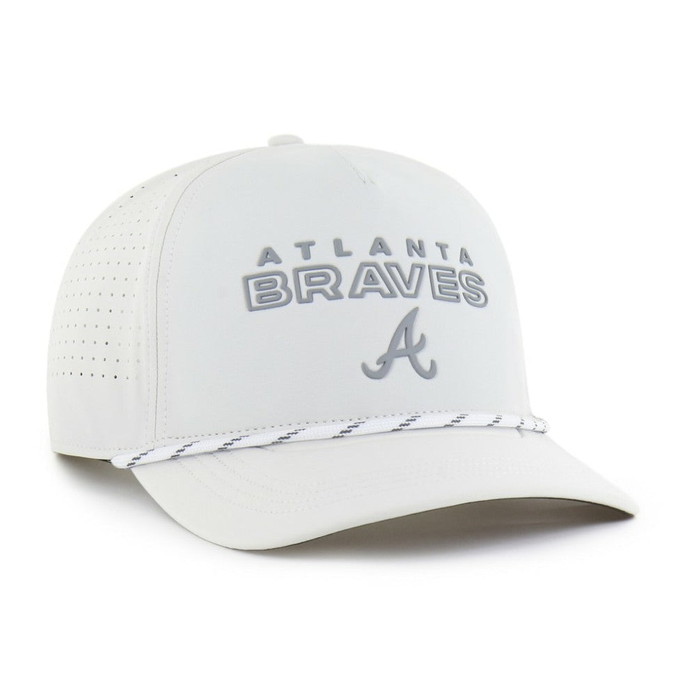 Atlanta Braves '47 Forward Vault Hitch Adjustable Hat - White Hats