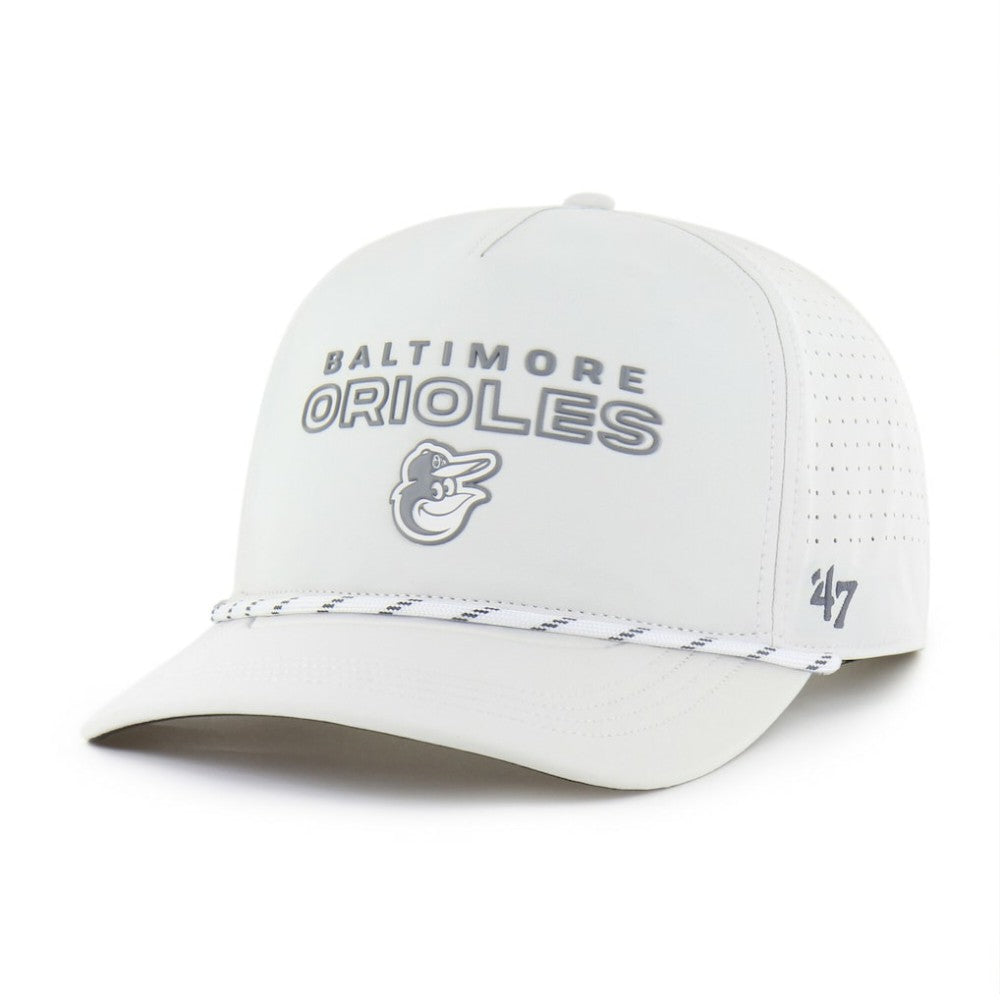 Baltimore Orioles '47 Forward Vault Hitch Adjustable Hat - White Hats