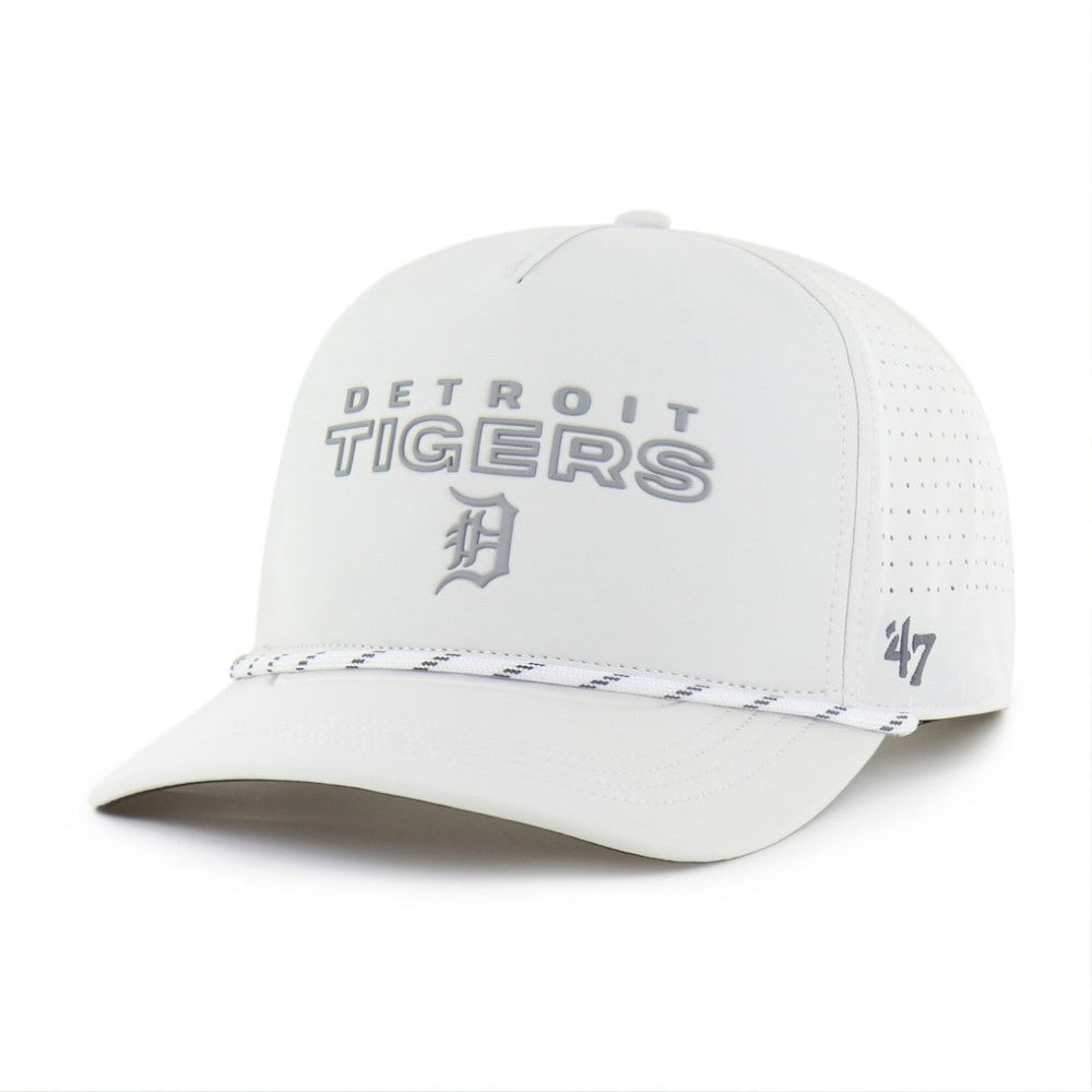 Detroit Tigers '47 Forward Vault Hitch Adjustable Hat - White Hats