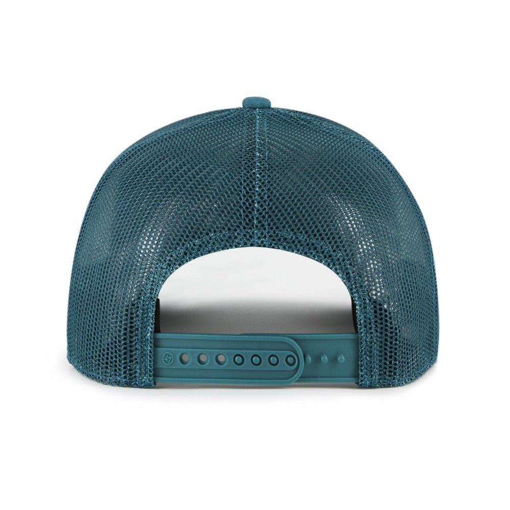 Los Angeles Dodgers '47 Contemporary Hitch Adjustable Trucker Hat - Teal Hats