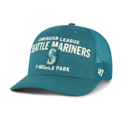 Seattle Mariners '47 Contemporary Hitch Adjustable Trucker Hat - Teal Hats