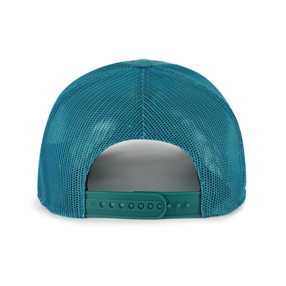 Texas Rangers '47 Contemporary Hitch Adjustable Trucker Hat - Teal Hats