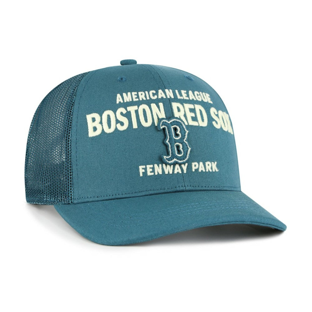 Boston Red Sox '47 Contemporary Hitch Adjustable Trucker Hat - Teal Hats
