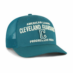 Cleveland Guardians '47 Contemporary Hitch Adjustable Trucker Hat - Teal Hats