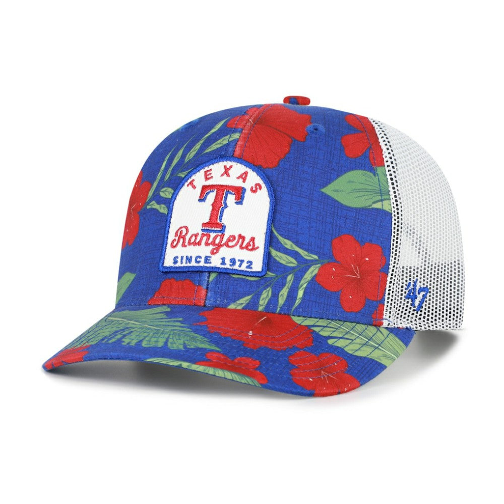 Texas Rangers '47 Beachside Adjustable Trucker Hat - Royal Hats