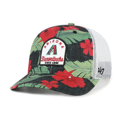 Arizona Diamondbacks '47 Beachside Adjustable Trucker Hat - Black Hats