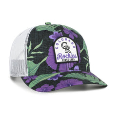 Colorado Rockies '47 Beachside Adjustable Trucker Hat - Black Hats