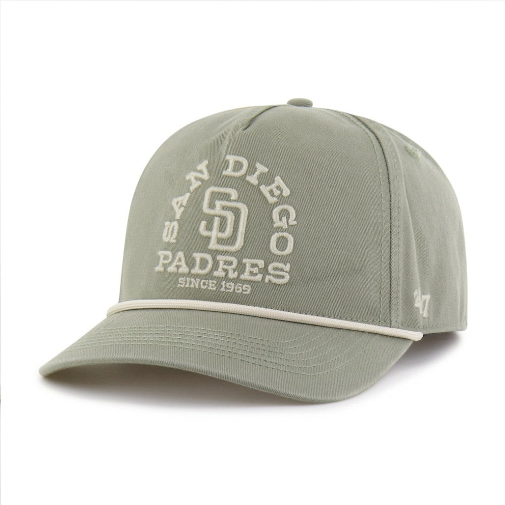San Diego Padres '47 Canyon Ranchero Hitch Adjustable Hat - Olive Hats