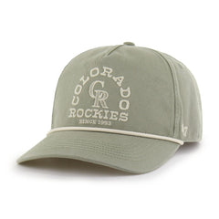 Colorado Rockies '47 Canyon Ranchero Hitch Adjustable Hat - Olive Hats