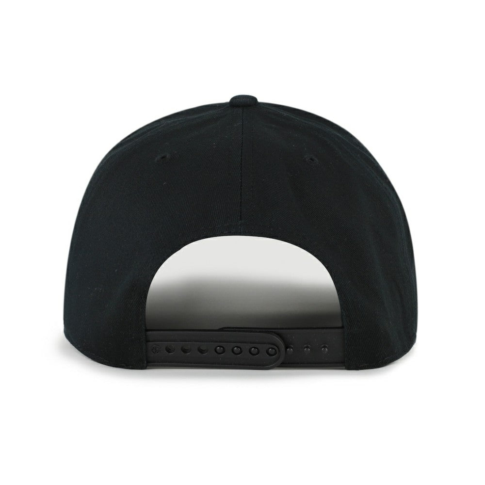 Baltimore Orioles '47 Cooperstown Break Wood Suede Hitch Adjustable Hat - Black/Brown Hats