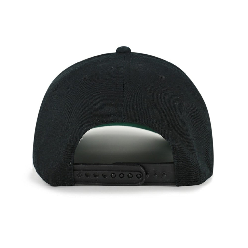 Pittsburgh Pirates '47 Cooperstown Break Wood Suede Hitch Adjustable Hat - Black/Brown Hats