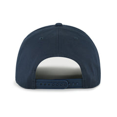 Houston Astros '47 Cooperstown Break Wood Suede Hitch Adjustable Hat - Navy/Brown Hats