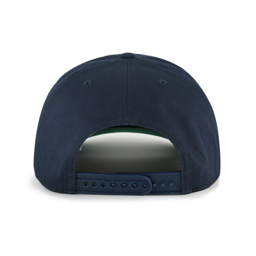 San Diego Padres '47 Cooperstown Break Wood Suede Hitch Adjustable Hat - Navy/Brown Hats