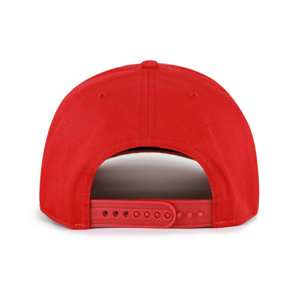 St. Louis Cardinals '47 Cooperstown Break Wood Suede Hitch Adjustable Hat - Red/Brown Hats