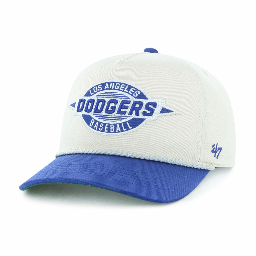 Los Angeles Dodgers '47 Frame Out Hitch Adjustable Hat - Natural/Royal Hats