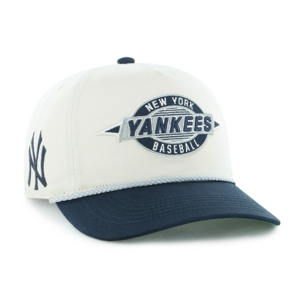 New York Yankees '47 Frame Out Hitch Adjustable Hat - Natural/Navy Hats