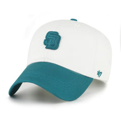 San Diego Padres '47 Contemporary Tonal Clean Up Adjustable Hat - White/Teal Hats