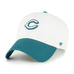 Cincinnati Reds '47 Contemporary Tonal Clean Up Adjustable Hat - White/Teal Hats