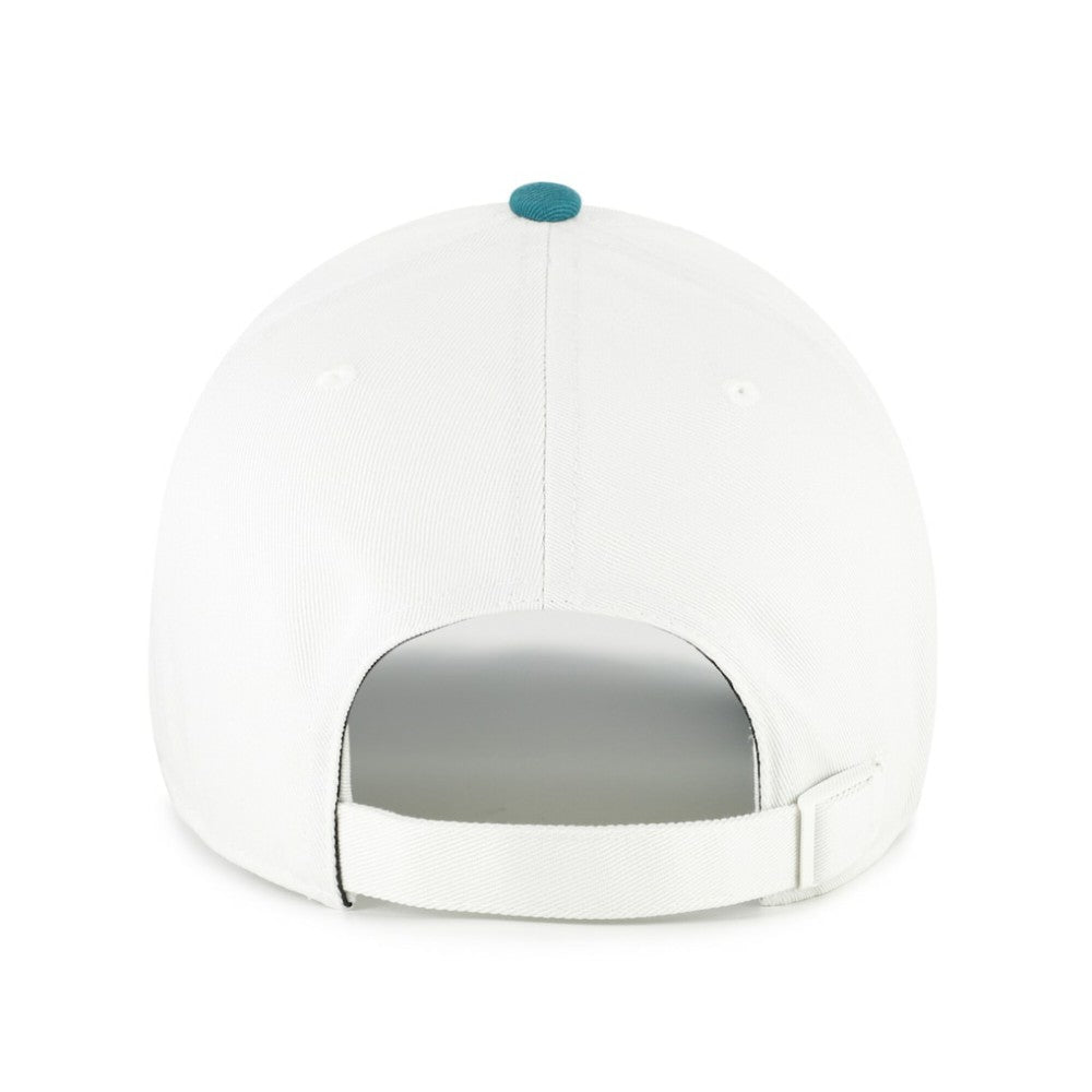 Cincinnati Reds '47 Contemporary Tonal Clean Up Adjustable Hat - White/Teal Hats