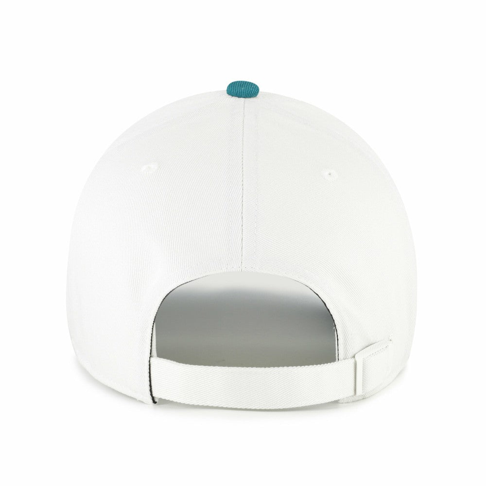 Cleveland Guardians '47 Contemporary Tonal Clean Up Adjustable Hat - White/Teal Hats