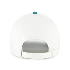 Atlanta Braves '47 Contemporary Tonal Clean Up Adjustable Hat - White/Teal Hats