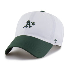Athletics '47 Vista Mini Clean Up brrr° Adjustable Hat - White/Green Hats