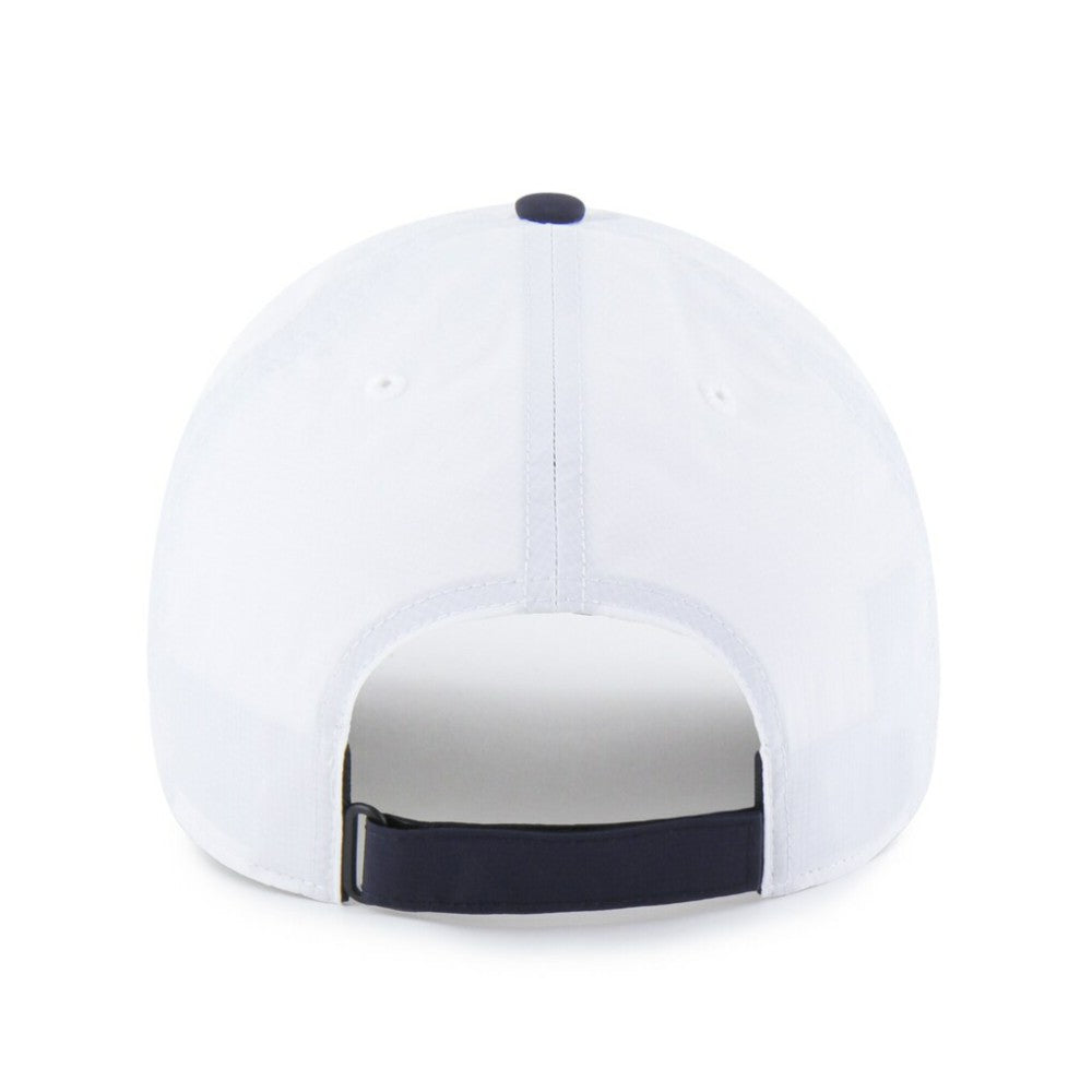 Atlanta Braves '47 Vista Mini Clean Up brrr° Adjustable Hat - White/Navy Hats