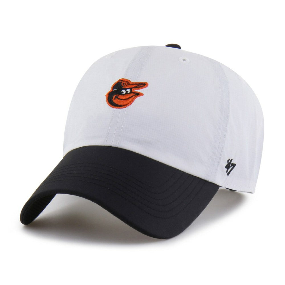 Baltimore Orioles '47 Vista Mini Clean Up brrr° Adjustable Hat - White/Black Hats