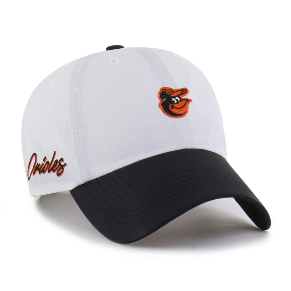 Baltimore Orioles '47 Vista Mini Clean Up brrr° Adjustable Hat - White/Black Hats