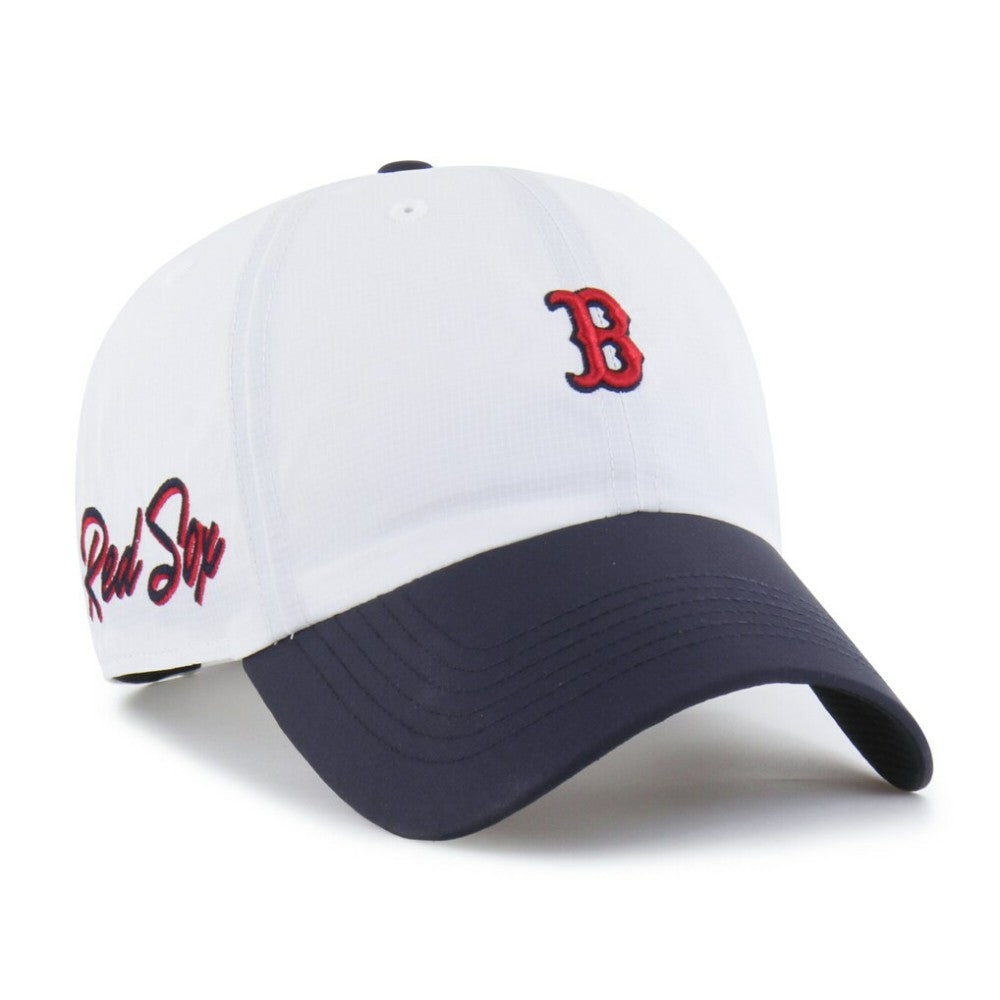 Boston Red Sox '47 Vista Mini Clean Up brrr° Adjustable Hat - White/Navy Hats