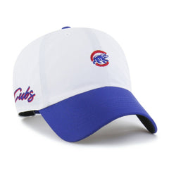 Chicago Cubs '47 Vista Mini Clean Up brrr° Adjustable Hat - White/Royal Hats