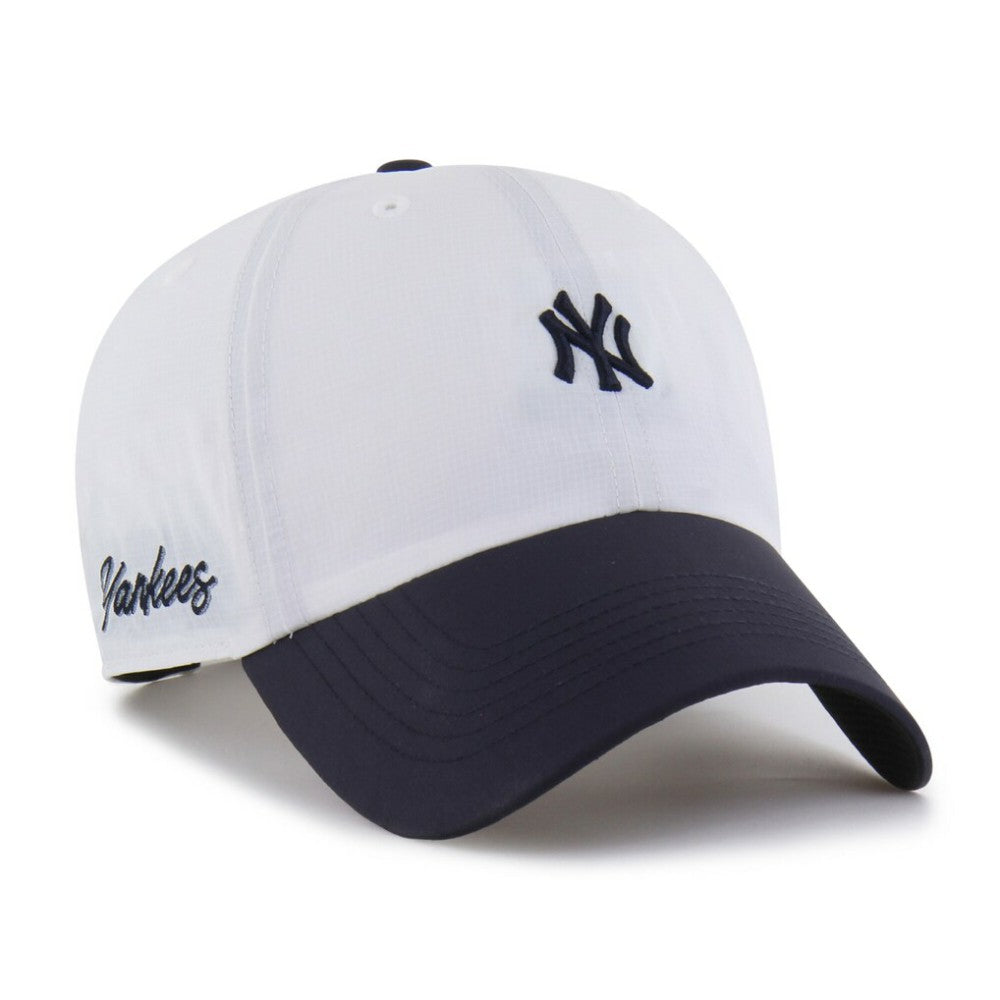 New York Yankees '47 Vista Mini Clean Up brrr° Adjustable Hat - White/Navy Hats