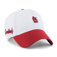 St. Louis Cardinals '47 Vista Mini Clean Up brrr° Adjustable Hat - White/Red Hats