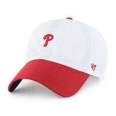 Philadelphia Phillies '47 Vista Mini Clean Up brrr° Adjustable Hat - White/Red Hats