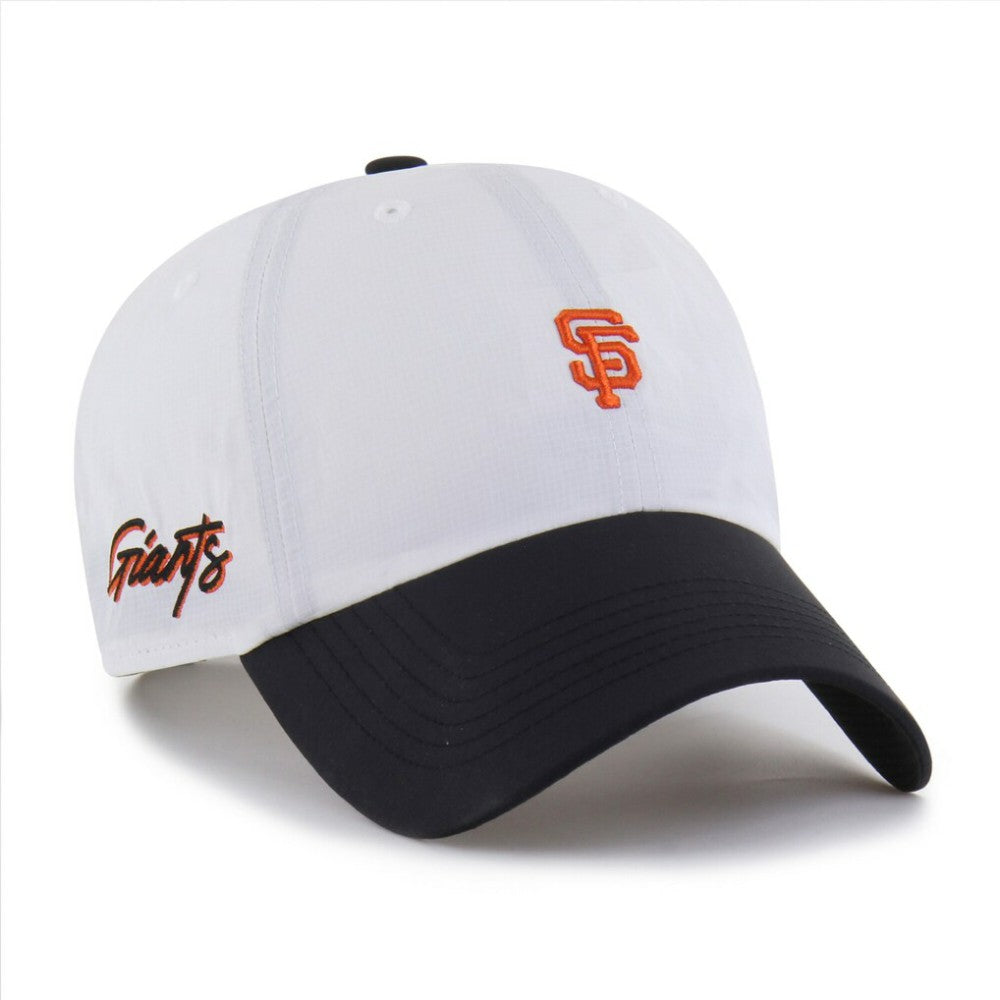 San Francisco Giants '47 Vista Mini Clean Up brrr° Adjustable Hat - White/Black Hats