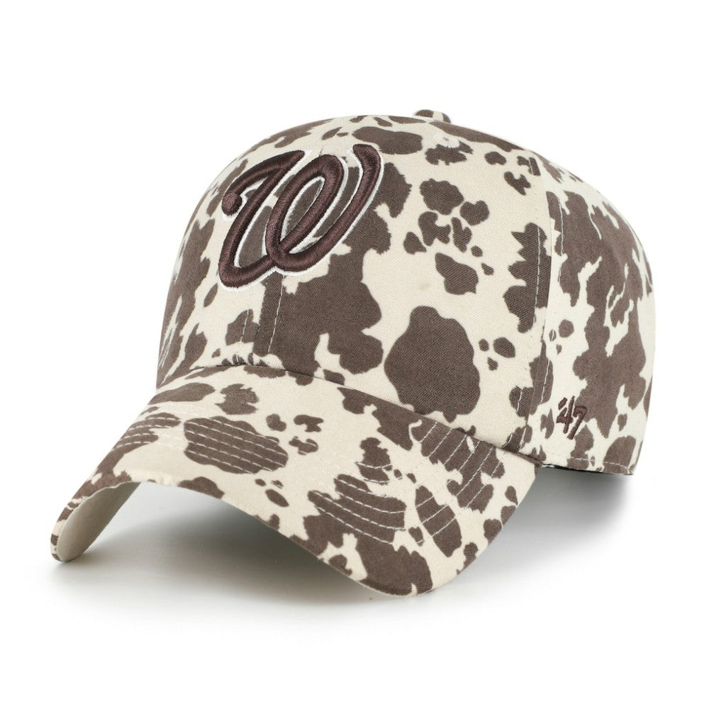 Washington Nationals '47 Women's Bessie Clean Up Adjustable Hat - Natural Hats