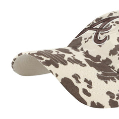 Atlanta Braves '47 Women's Bessie Clean Up Adjustable Hat - Natural Hats