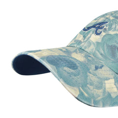 Atlanta Braves '47 Women's Gardenia Clean Up Adjustable Hat - Blue Hats