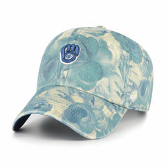 Milwaukee Brewers '47 Women's Gardenia Clean Up Adjustable Hat - Blue Hats