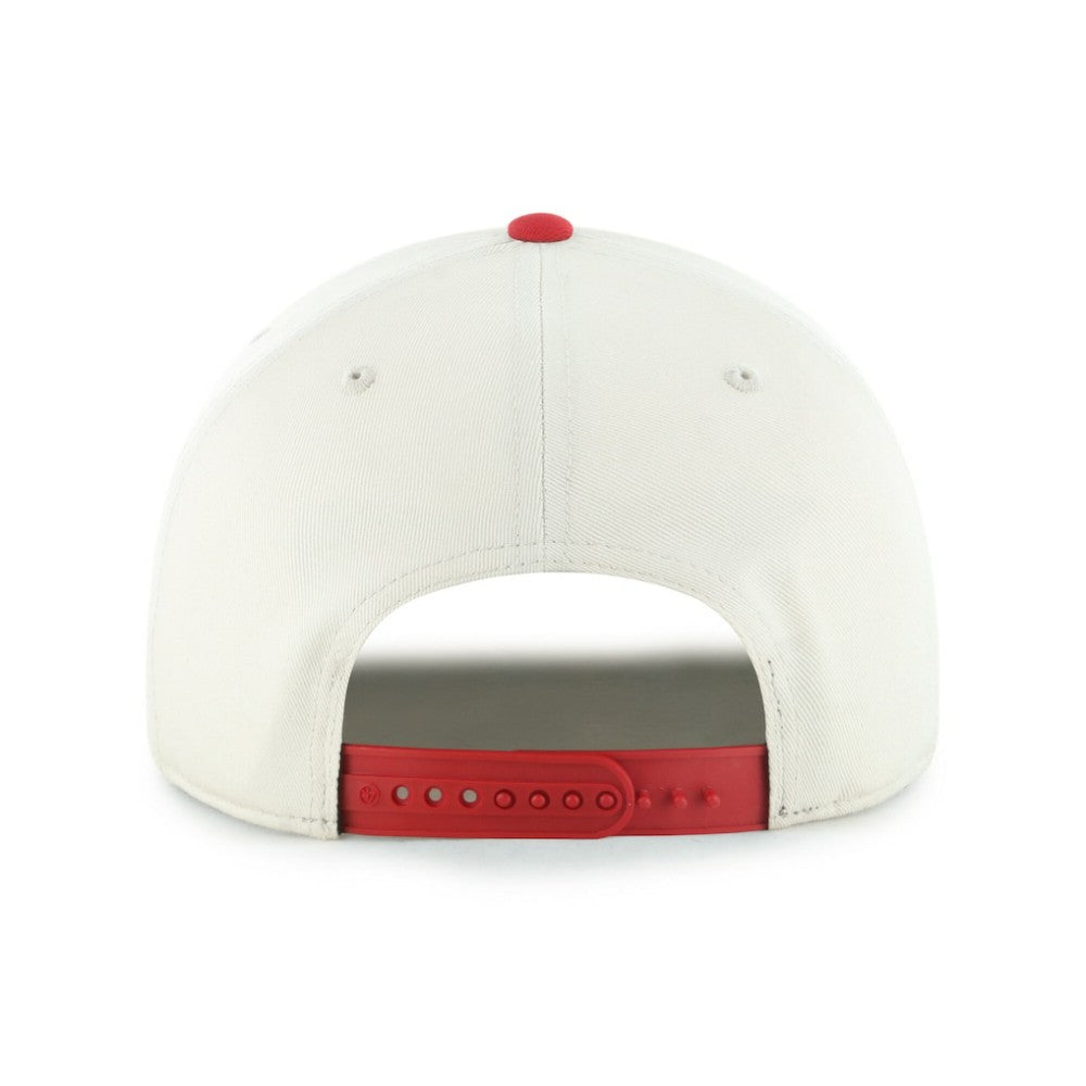Washington Nationals '47 Youth Frame Out Hitch Adjustable Hat - Natural/Red Hats