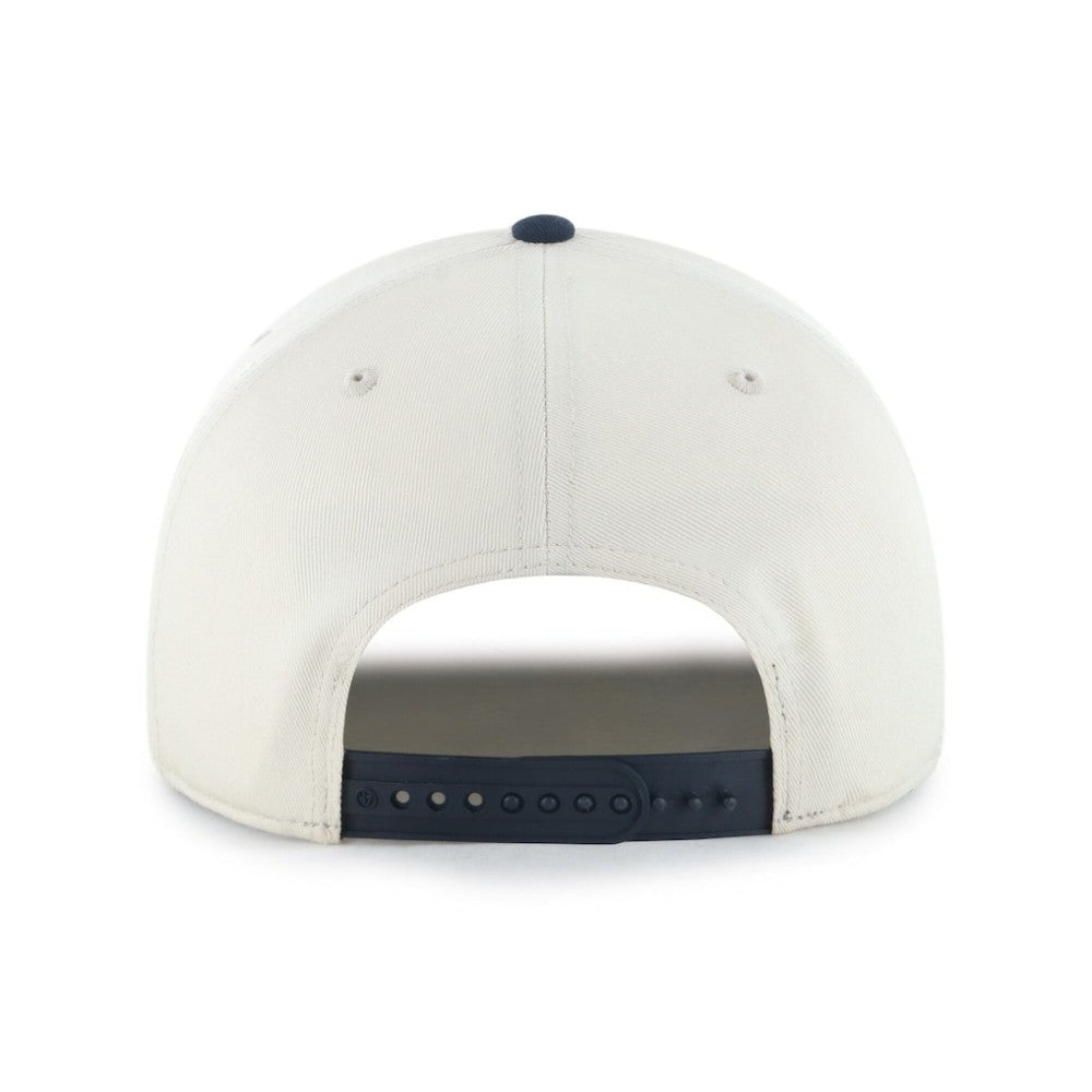 Seattle Mariners '47 Youth Frame Out Hitch Adjustable Hat - Natural/Navy Hats
