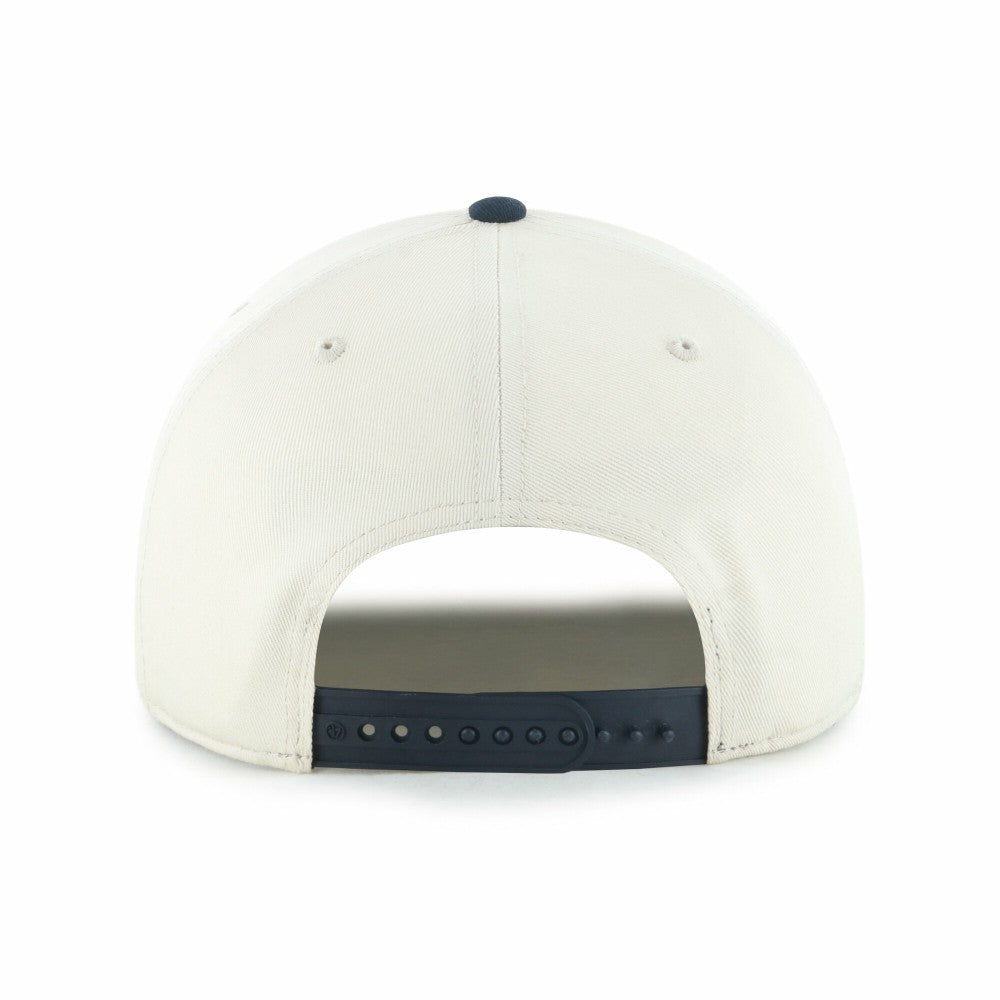 Cleveland Guardians '47 Youth Frame Out Hitch Adjustable Hat - Natural/Navy Hats