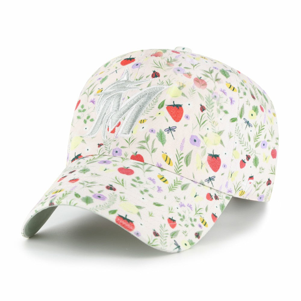Miami Marlins '47 Girls Youth Posey Clean Up Adjustable Hat - Light Pink Hats