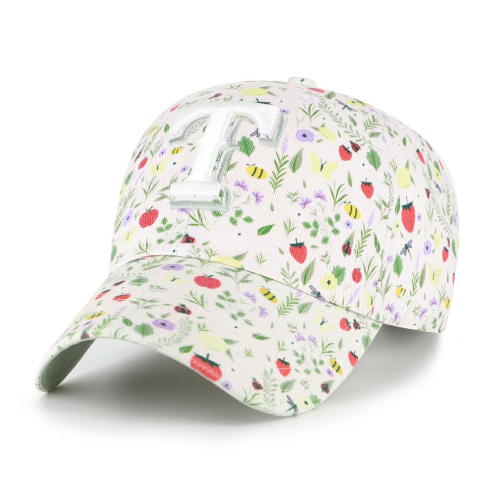 Texas Rangers '47 Girls Youth Posey Clean Up Adjustable Hat - Light Pink Hats