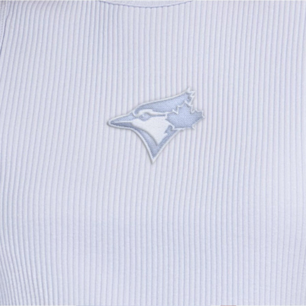 Toronto Blue Jays Starter Women's Pastels Ribbed Tank Top - Light Blue Tanks