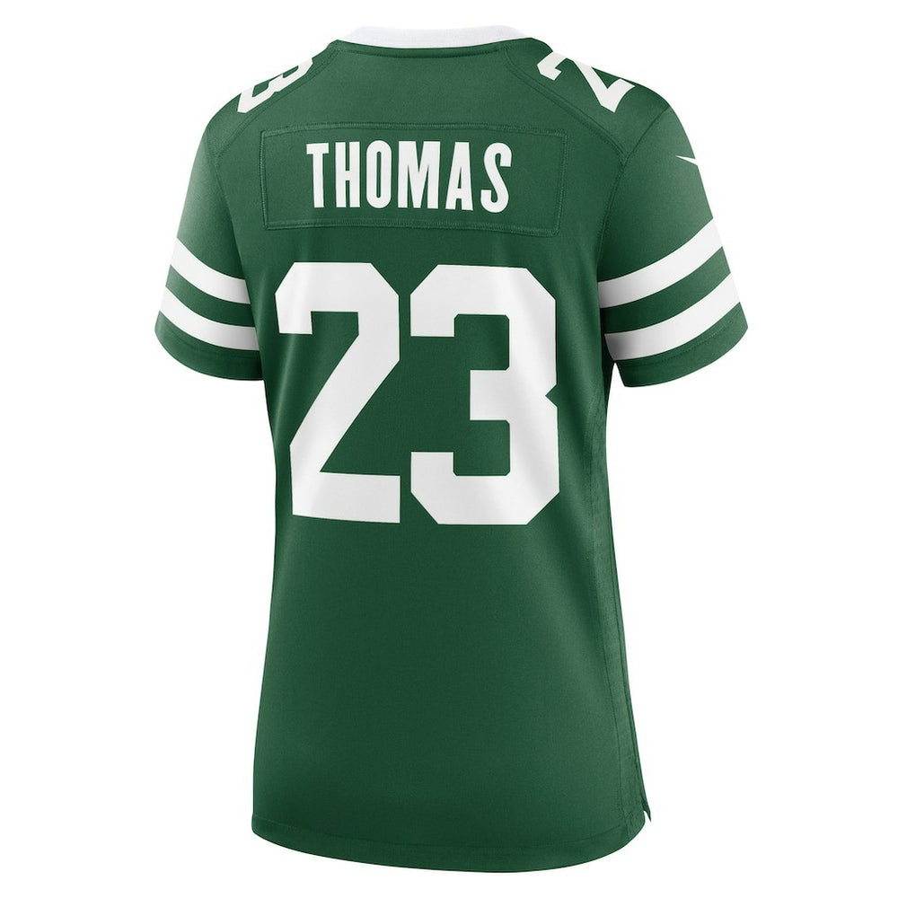Azareye'h Thomas New York Jets Women's Team Game Jersey Legacy Green