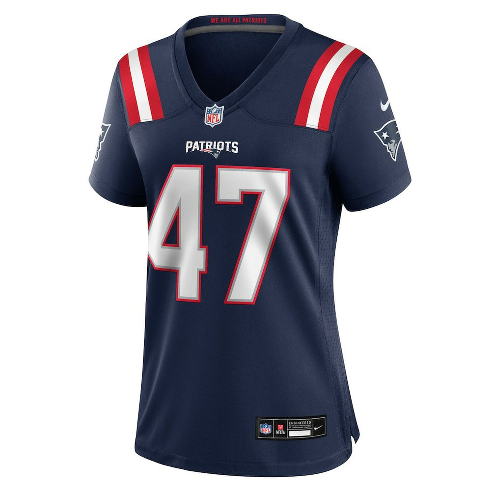 NFL Julian Ashby New England Patriots Women's Team Game Jersey - Navy