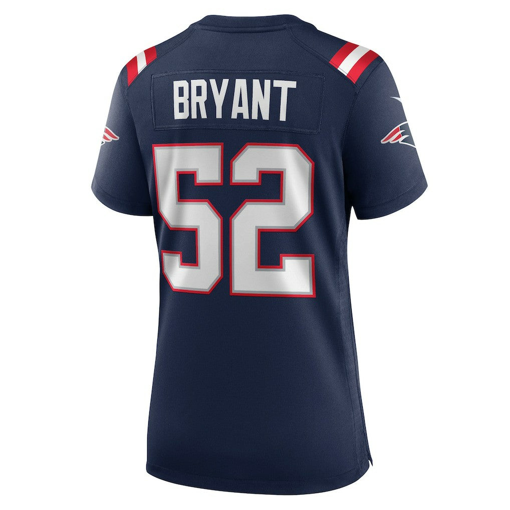 NFL Marcus Bryant New England Patriots Women's Team Game Jersey - Navy